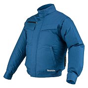 Куртка акумуляторна з вентиляцією Makita розмір L (DFJ312AL) - без акумулятора та зарядного пристрою