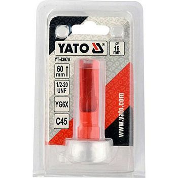 Коронка по керамике и силикату Yato 16 мм (YT-43970)