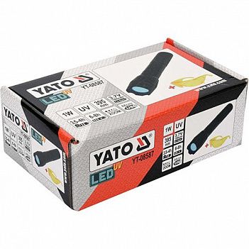 Ліхтар акумуляторний ультрафіолетовий Yato 3,7В (YT-08587)