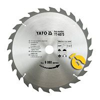 Диск пильный по дереву и пластику Yato 300х30х2,2мм (YT-6075)