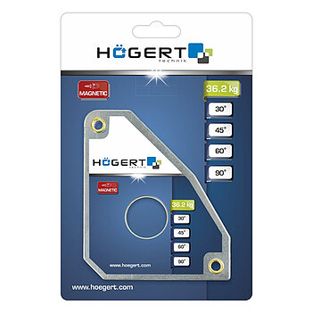 Угольник магнитный для сварки Hoegert (HT3B660)