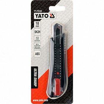 Нож для отделочных работ Yato (YT-75123)