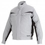 Куртка акумуляторна з вентиляцією Makita розмір L (DFJ213ZL) - без акумулятора та зарядного пристрою
