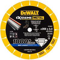 Диск алмазный сегментированный DeWalt 355x25,4x3,3мм (DT40257)