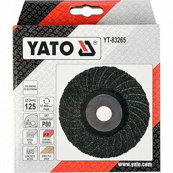 Диск шлифовальный Yato 12x22,2мм (YT-83265)