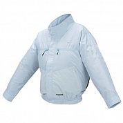 Куртка акумуляторна з вентиляцією Makita розмір L (DFJ210ZL) - без акумулятора та зарядного пристрою
