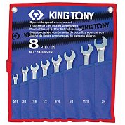 Набір ключів комбінованих King Tony 8 шт (14108SRN)