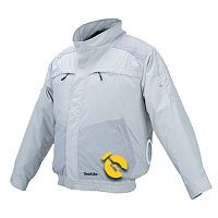 Куртка аккумуляторная с вентиляцией Makita размер 2XL (DFJ405Z2XL) - без аккумулятора и зарядного устройства