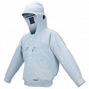 Куртка акумуляторна з вентиляцією Makita розмір L (DFJ211ZL) - без акумулятора та зарядного пристрою