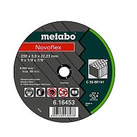 Круг отрезной по металлу Metabo Novoflex Basic C30 230х3,0х22,23 мм (616453000)