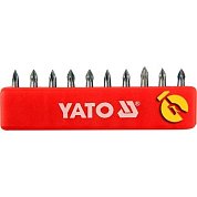 Набір біт Yato 1/4" 10 шт (YT-0474)