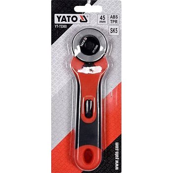Нож для отделочных работ с круглым лезвием Yato (YT-75360)