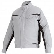 Куртка акумуляторна з вентиляцією Makita розмір XL (DFJ213ZXL) - без акумулятора та зарядного пристрою