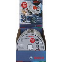 Круг відрізний по металу Bosch X-LOCK Standard for Inox 125x1,6x22,23мм 10шт. (2608619364)