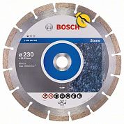 Диск алмазний сегментований Bosch Standard for Stone 230х22,23 мм (2608602601)
