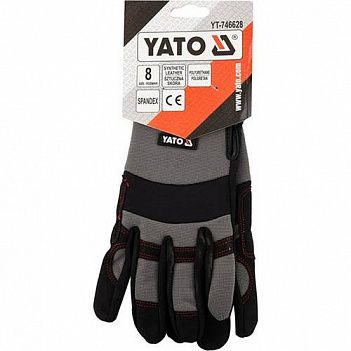 Перчатки Yato размер M / р.8 (YT-746628)