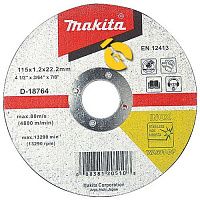 Круг отрезной по металлу Makita 115x1,0x22,0мм (B-12217)