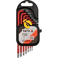 Набір ключів Torx Г-подібних Yato Torx 7 шт (YT-0562)