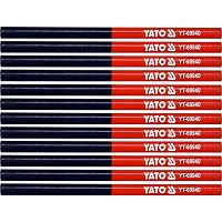 Олівець столярний двоколірний Yato 12 шт (YT-69940)