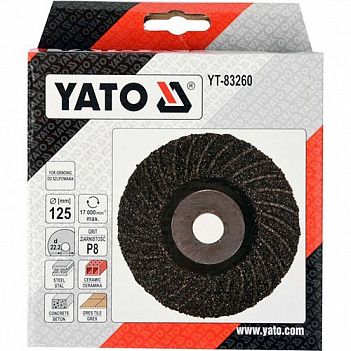 Диск шлифовальный Yato 125x22,2мм (YT-83260)