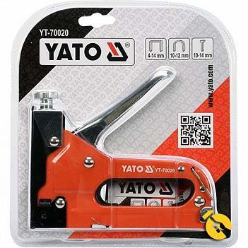 Степлер Yato  для скоб и гвоздей (YT-70020)