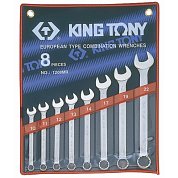 Набір ключів комбінованих King Tony 8шт (1208MR)