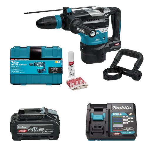 Перфоратор аккумуляторный Makita + аккумулятор + зарядное устройство (SET-HR005GZ01-PROMOXGT)