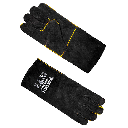Перчатки-краги SeVen GEFEST BLACK на подкладке размер XL / р.10 (70000)