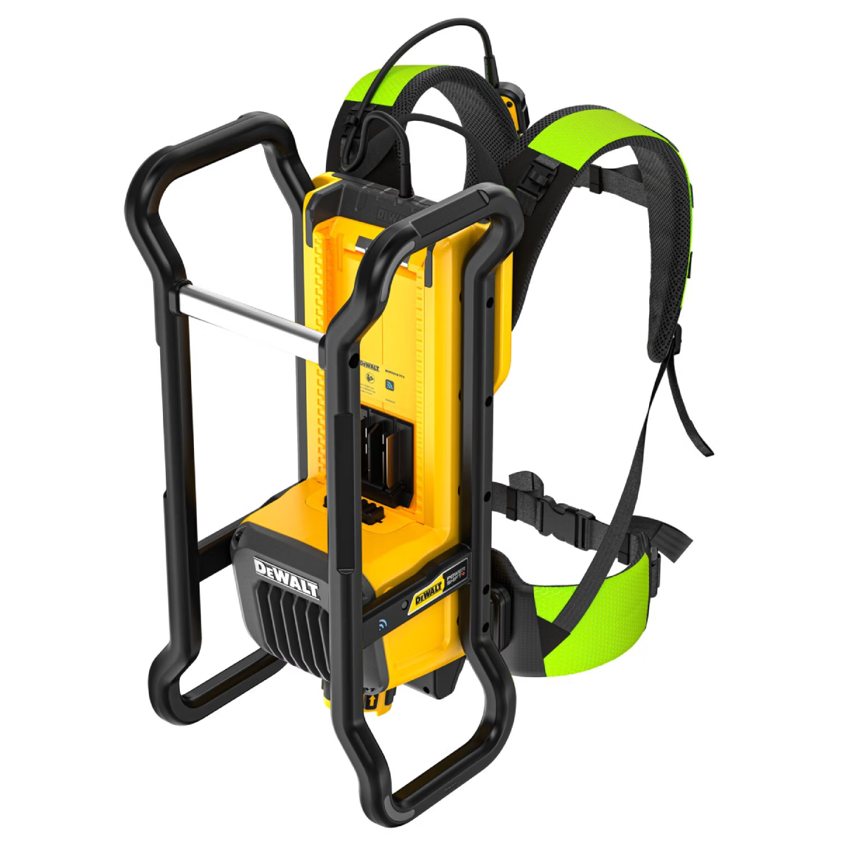 Вибратор-рюкзак для бетона аккумуляторный DeWalt POWERSHIFT (DCPS310N) – без аккумулятора и зарядного устройства