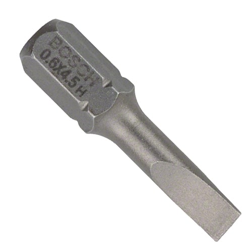 Бита Slotted Bosch Extra Hard 1/4" SL4,5 3 шт. (2607001459)