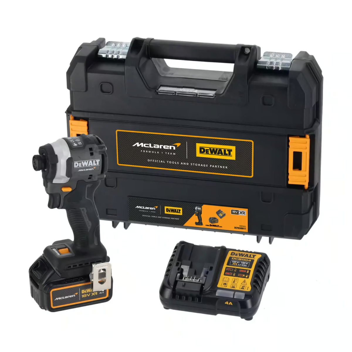 Акумуляторний ударний шурупокрут DeWalt McLaren F1 TEAM LIMITED EDITION (DCF85MM1T)