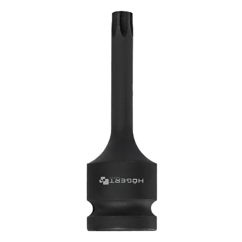 Головка торцевая с битой Torx ударная Hoegert Cr-Mo 1/2" T45 (HT4R037)