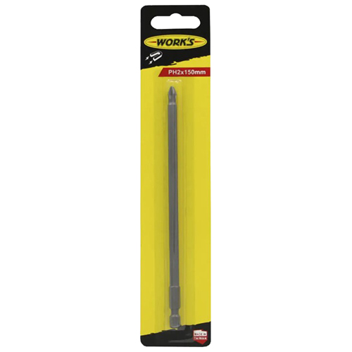 Бита магнитная Phillips Work's 1/4" PH2 1 шт. (118484)