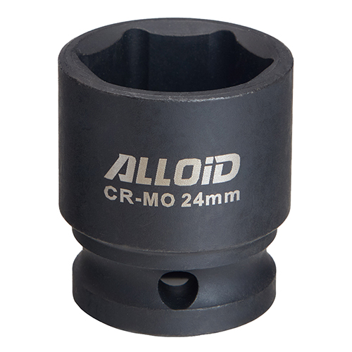 Головка торцевая 6-гранная ударная Alloid Cr-Mo 3/4" 24 мм (GU-70124)