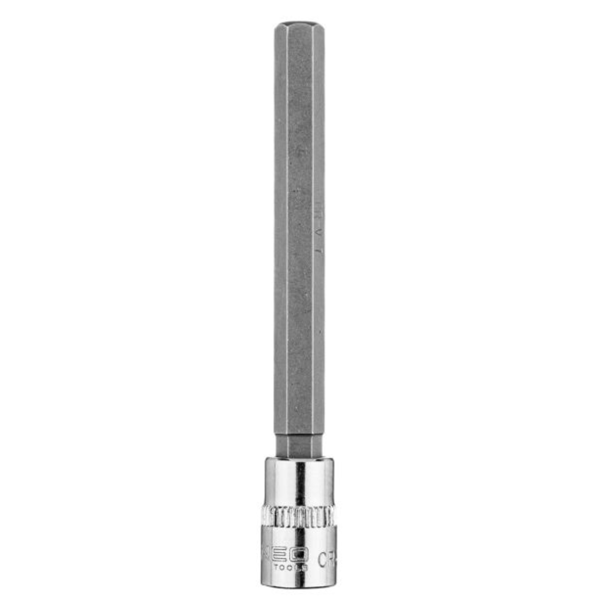 Головка торцева з бітою Hex подовжена Neo Tools Cr-V 1/4" 7 мм (10-332)