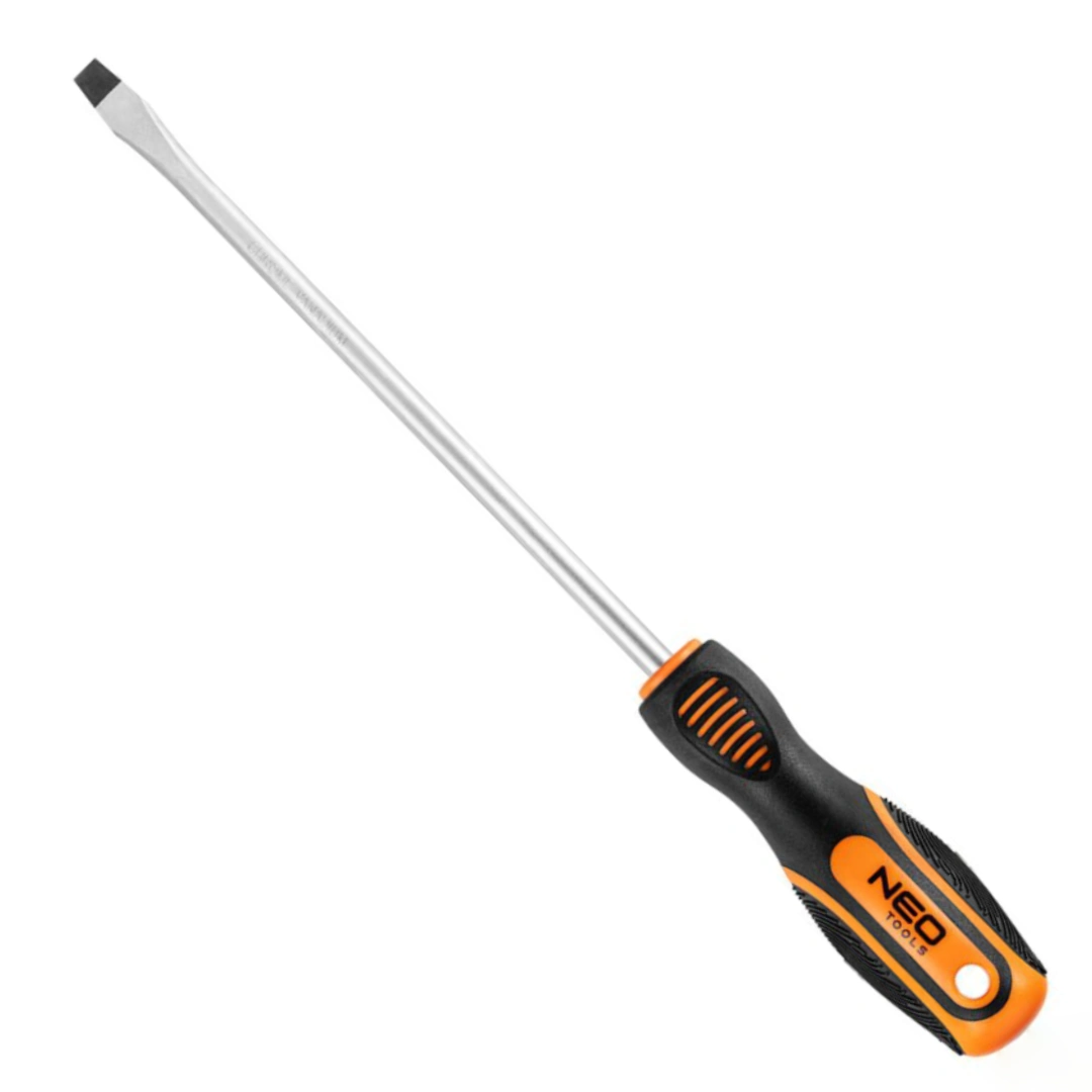 Отвертка шлицевая Neo Tools Cr-V SL8,0 мм x 200 мм (04-176)