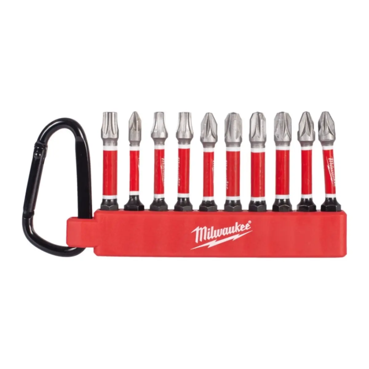 Набор бит ударных Milwaukee Shockwave 1/4" 10 шт. (4932500397)