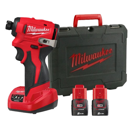Гайковерт ударний акумуляторний Milwaukee M12 BLIDRC-202C (4933499690)