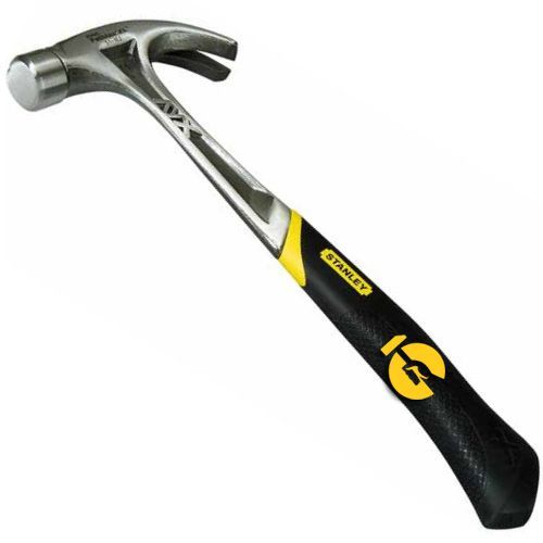Молоток столярный Stanley "FatMax AVX AntiVibe Framing Checker Face" 620г (1-51-214)