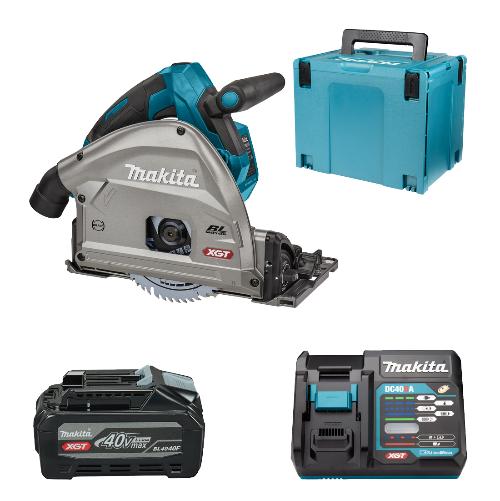 Пила дискова акумуляторна Makita XGT + акумулятор + зарядний пристрій (SET-SP001GZ03-PROMOXGT)