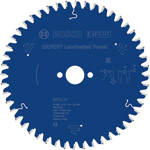 Диск пиляльний по ламінату Bosch Expert for Laminated Panel 160х1,6х20 мм (2608644127)