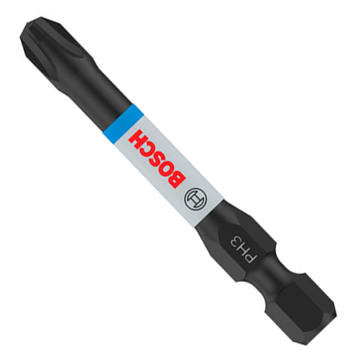 Біта ударна Phillips Bosch PRO Impact Control 1/4" PH3 2 шт. (2608522521)