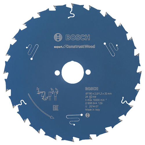 Диск пиляльний по дереву Bosch Expert for Construct 190х1,3x30мм (2608644139)