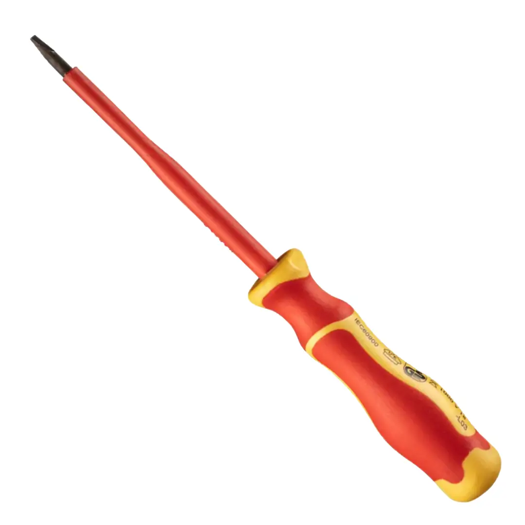 Отвертка шлицевая диэлектрическая Neo Tools S2 SL4,0 мм x 100 мм 1000V (04-132)