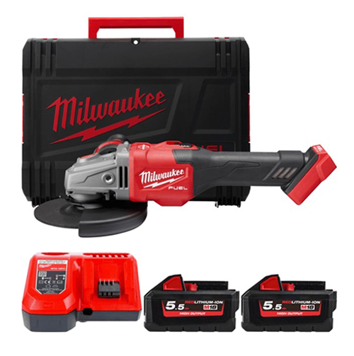 Кутова шліфмашина акумуляторна Milwaukee M18 FHSAG125XB-552X (4933471079)