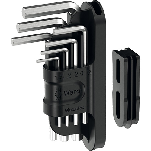 Набор ключей Hex Г-образных WERA Tool-Check Modular Hex-Plus 1 7 шт. (05049003001)