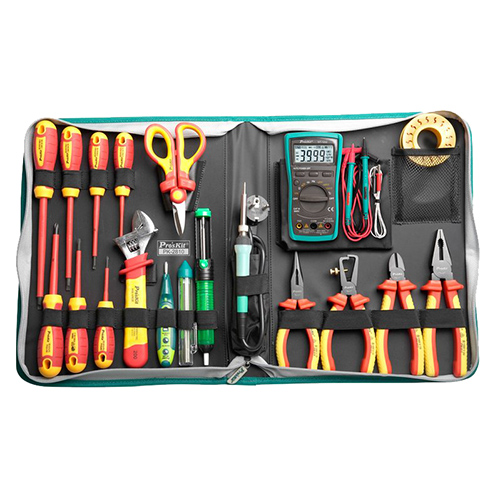 Набор инструмента диэлектрического Pro'sKit 20 ед. (PK-2810B)