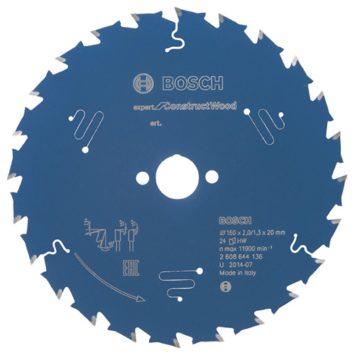 Диск пильный по алюминию Bosch Expert for Aluminium 160х1,3x20мм (2608644136)