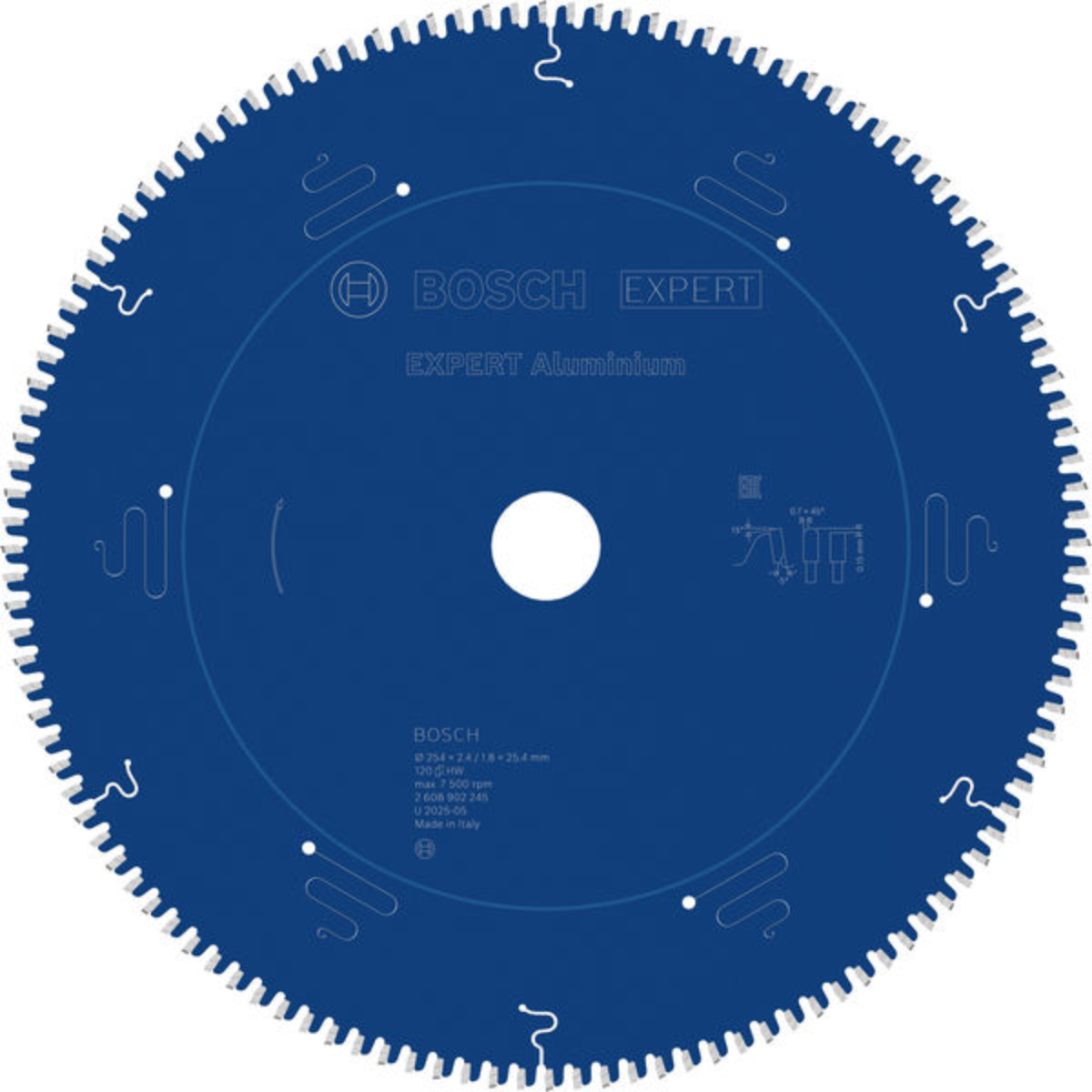 Диск пильный по алюминию Bosch Expert for Aluminium 254х1,8x30мм (2608902245)