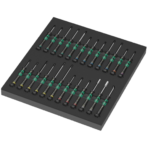 Набір інструментів в ложементі WERA 9715 Kraftform Micro Set 1 24 шт. (05150106001)